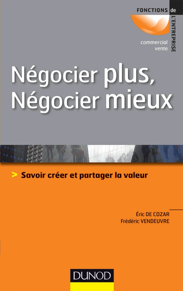 Negocier Plus Negocier Mieux Editions Dunod